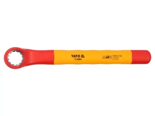 YATO Hajlított csillagkulcs 21 mm / 245 mm 1000 V-ig szigetelt CrV