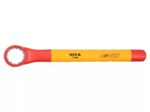 YATO Hajlított csillagkulcs 30 mm / 310 mm 1000 V-ig szigetelt CrV