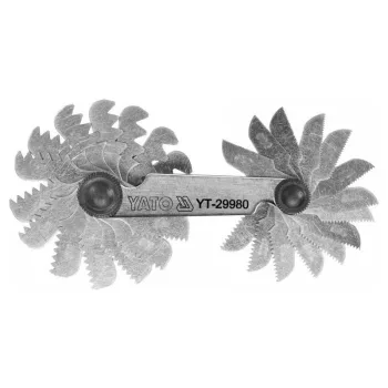 YATO Menetfésű 24 lapos metrikus 0,25-6,0 mm 60°