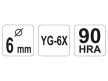 YATO Üveg- és csempefúrószár 6 mm