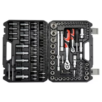   YATO Dugókulcs készlet 108 részes 1/4", 1/2" CrV