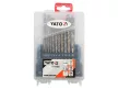 YATO Csigafúró készlet 19 részes 1-10 mm HSS Co