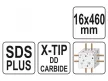 YATO Kőzetfúró 16 x 460/375 mm négyélű SDS-Plus