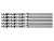 YATO Csigafúró 2,8 x 62/30 mm inox HSS Premium (5 db/cs)