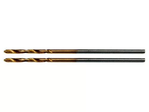 YATO Csigafúró 1,0 x  34/12 mm HSS-TiN (2 db/csomag)