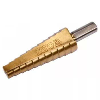   YATO Lépcsős fúró 10-20 mm 11 lépcsős HSS titán-nitrid