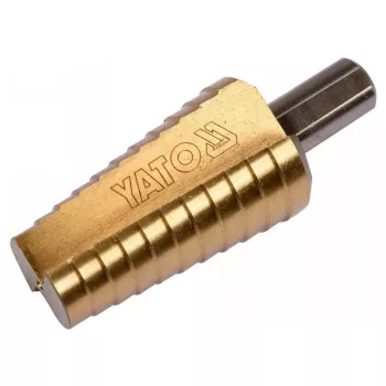   YATO Lépcsős fúró 20-30 mm 11 lépcsős HSS titán-nitrid
