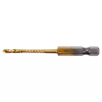 YATO Fém marófúró 3,0 x 70 mm bit befogású HSS-TiN