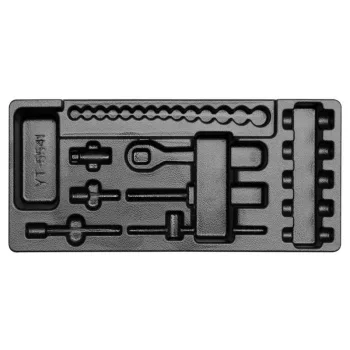   YATO Dugókulcs készlet 25 részes 1/4" 3,5-14 mm CrV (fiókbetét szerszám nélkül)