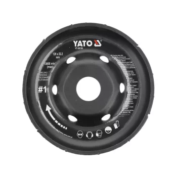 YATO Ráspolykorong durva #1 125 x 22,2 mm