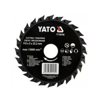 Ráspolyos vágótárcsa 115 mm YATO