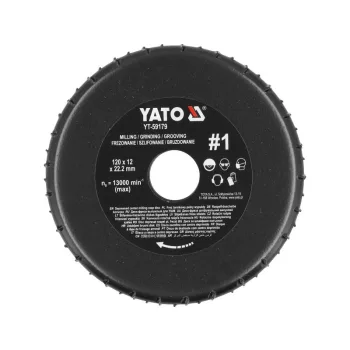 YATO Ráspolykorong durva #1 120 x 22,2 mm