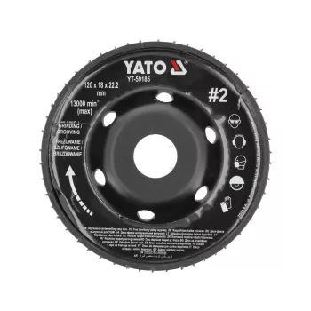 YATO Ráspolykorong közepes #2 120 x 22,2 mm