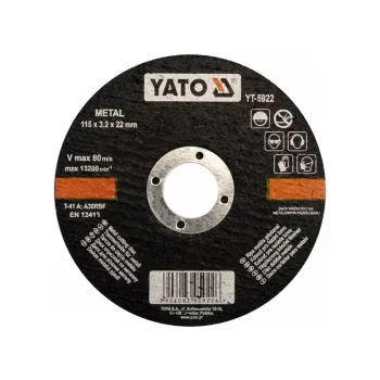 YATO Vágókorong fémre 125 x 1,2 x 22 mm
