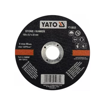 Vágókorong kőre 125x3,2x22 YATO