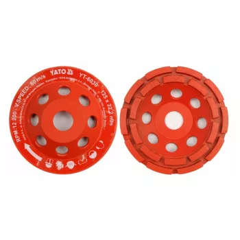 YATO Gyémánt fazékkorong 125 x 22,2 mm