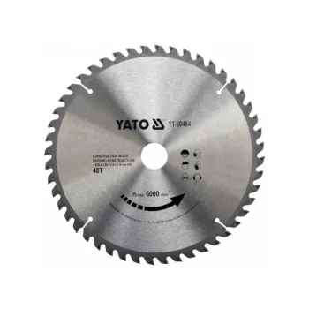 YATO Fűrésztárcsa fához 250 x 30 x 1,8 mm / 48T