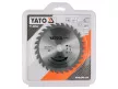 Fűrésztárcsa fához 140x20mm 30T YATO