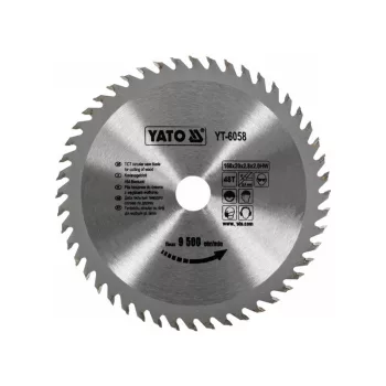 YATO Fűrésztárcsa fához 160 x 20 x 2,0 mm / 48T