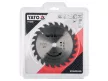 Fűrésztárcsa fához 165 x 16 mm 24T YATO