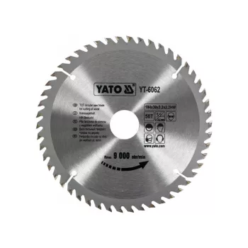 Fűrésztárcsa fához 184-30-50 YATO