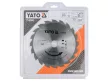 YATO Fűrésztárcsa fához 210 x 30 x 2,2 mm / 20T