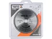YATO Fűrésztárcsa fához 216 x 30 x 2,2 mm / 48T