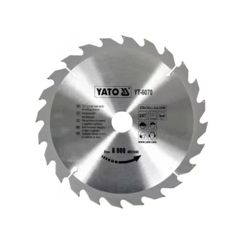 Fűrésztárcsa fához 250-30-24 YATO