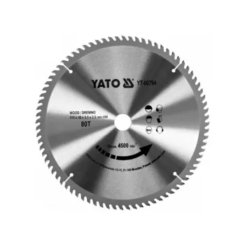YATO Fűrésztárcsa fához 315 x 30 x 2,5 mm / 80T