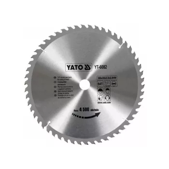 YATO Fűrésztárcsa fához 350 x 30 x 2,5 mm / 54T