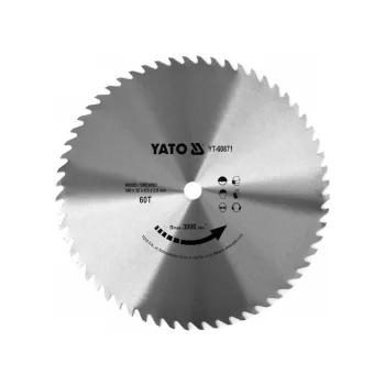 Fűrésztárcsa fához 500x32mm 60T YATO