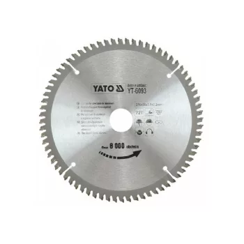 YATO Fűrésztárcsa alumíniumhoz 200 x 30 x 1,5 mm / 60T