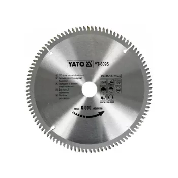 Fűrésztárcsa Alumíniumhoz 250-30-100 YATO