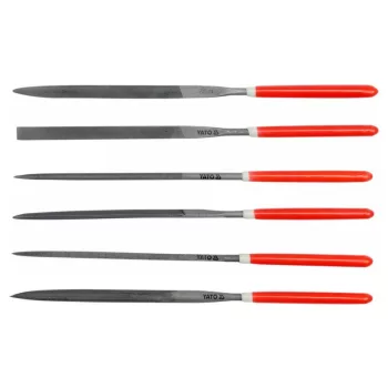 Tűreszelő készlet 6 részes 3 x 140 mm YATO