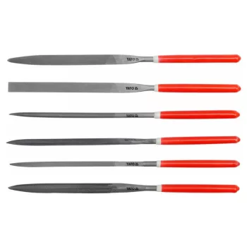 Tűreszelő készlet 6 részes 160/75 mm YATO