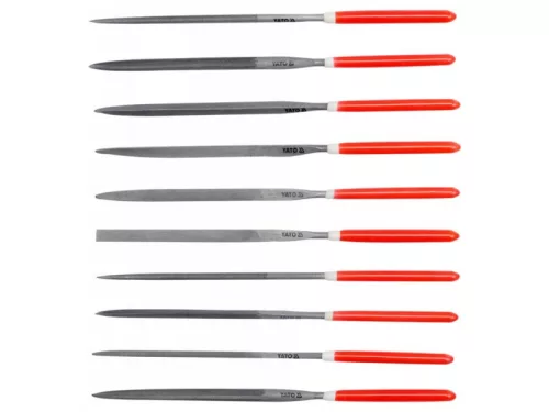 YATO Tűreszelő készlet 10 részes 3,0 x 140 mm