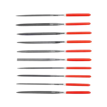 Tűreszelő készlet 10 részes 5 x 180 mm YATO