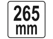 YATO Rönkmozgató horog 265 mm