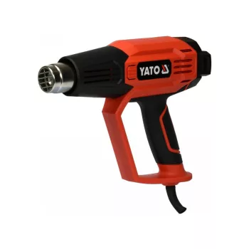   YATO Elektromos hőlégfúvó tartozékokkal 50 - 600 °C 2000 W