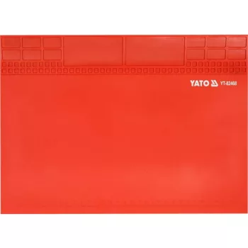   YATO Hőálló szilikon forrasztó alátét 250x350 mm mágneses
