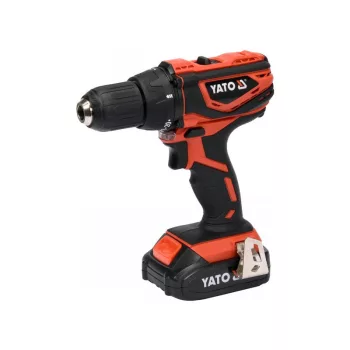   YATO Akkus fúrócsavarozó 40 Nm Japán motorral 18 V Li-Ion (1 x 2,0 Ah akku + töltő)