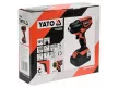 YATO Akkus ütvecsavarozó 1/4" 160 Nm 18 V Li-Ion (1 x 2,0 Ah akku + töltő)