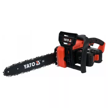   YATO Akkus láncfűrész 350 mm 2 x 18 V (2 x 2,0 Ah akku + töltő)