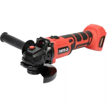   YATO Akkus sarokcsiszoló 125 mm szénkefe nélküli 18 V Li-Ion (akku + töltő nélkül)