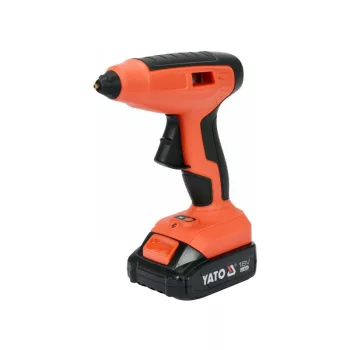   YATO Akkus ragasztópisztoly 11 mm 18 V Li-Ion (1 x 2,0 Ah akku + töltő)