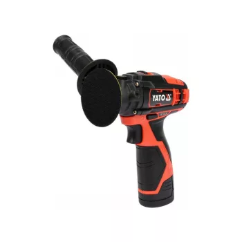   YATO Akkus polírozó 80 mm 12 V Li-Ion (1 x 2,0 Ah akku + töltő)