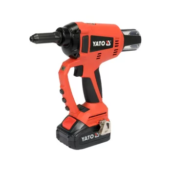   YATO Akkus popszegecshúzó 125 mm 18 V (1 x 3,0 Ah akksi + töltő)