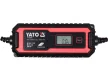 YATO Akkumulátor töltő 6/12 V 2/4 A max. 200 Ah LCD kijelző
