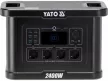 YATO Hordozható töltőállomás 2400 W