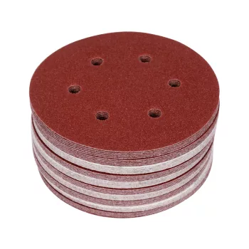   YATO Tépőzáras fíbertárcsa 150 mm / P60 6 lyukas (50 db/cs)